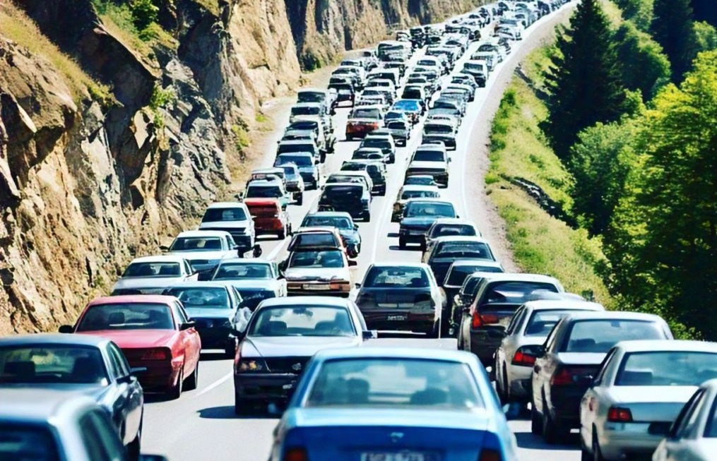 Ilustrasi Seni Digital Kemacetan.*