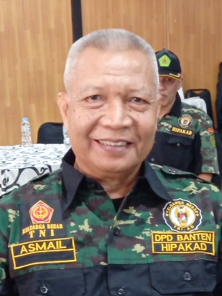 Ketua DPD HIPAKAD periode 2024-2026, Mayor (Inf) Asmail, S.Sos, M.A.P