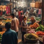 Makan Bergizi Gratis Bangkitkan Perekonomian Daerah.//Ilustrasi seni digital