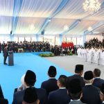 Pelantikan Kepala Daerah Seluruh Indonesia, di Jakarta, Kamis (20/02/2025). Kegiatan ini dipimpin langsung oleh Presiden RI Prabowo Subianto, dilanjutkan dengan melantik dan mengambil sumpah jabatan dari 961 kepala daerah terpilih.//Foto istimewa menpan.go.id