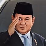 Ilustrasi olah digital Presiden Prabowo Subianto