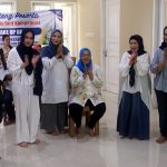 SUASANA pelatihan make-up dasar yang diselenggarakan UPTD Latihan Kerja Dinas Tenaga Kerja dan Transmigrasi (Disnakertrans) Provinsi Banten.