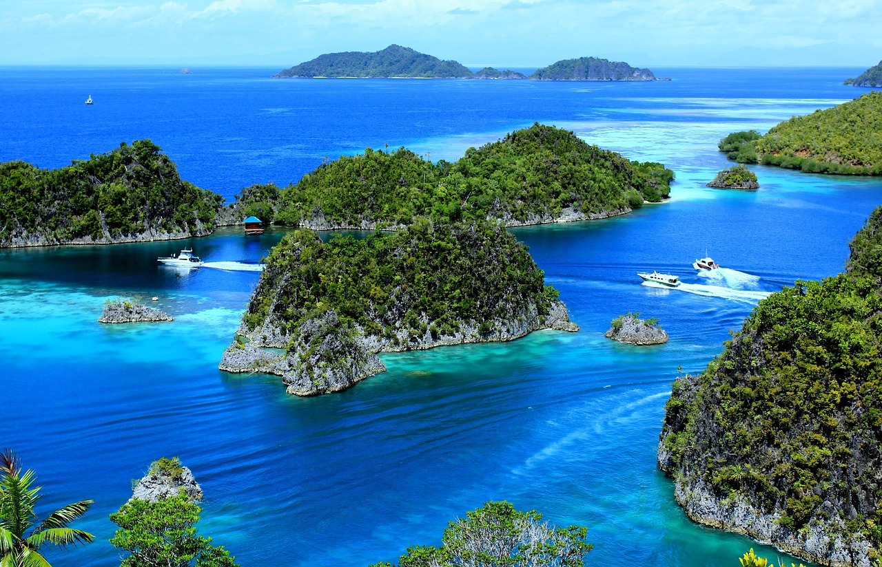 Destinasi wisata Raja Ampat.//Foto istimewa pixabay.com
