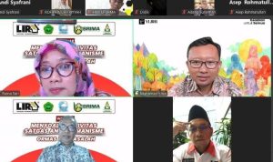 Tangkapan layar webinar bertajuk “Menyoal Efektivitas Satgas Anti Premanisme dan Ormas Bermasalah”, Jumat (27/6), melalui zoom meeting.//Foto istimewa