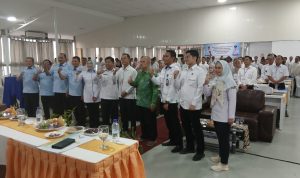 Foto bersama peserta pelatihan Koperasi Desa Merah Putih yang diselenggarakan oleh Diskoperindag Kabupaten Serang di Hotel Alisa Anyer / berita dan foto / Diskoperindag Kab Serang