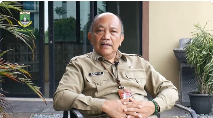 Kepala Dinas Tenaga Kerja dan Transmigrasi (Disnakertrans) Banten Septo Kalnadi.*