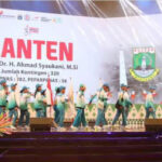 Pembukaan POPNAS XVII dan PEPARPENAS XI Tahun 2025 berlangsung di Gedung Velodrome Jakarta pada Minggu, 2 November 2025.