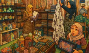 Ilustrasi gambar digital