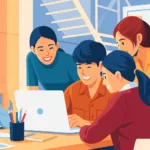 Ilustrasi gambar digital