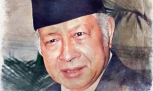 soeharto Almarhum Presiden Soeharto.//Foto olah digital
