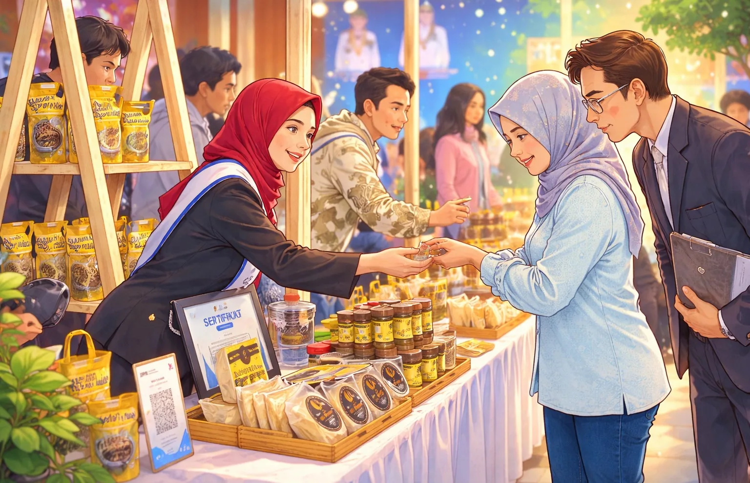 Ilustrasi gambar digital