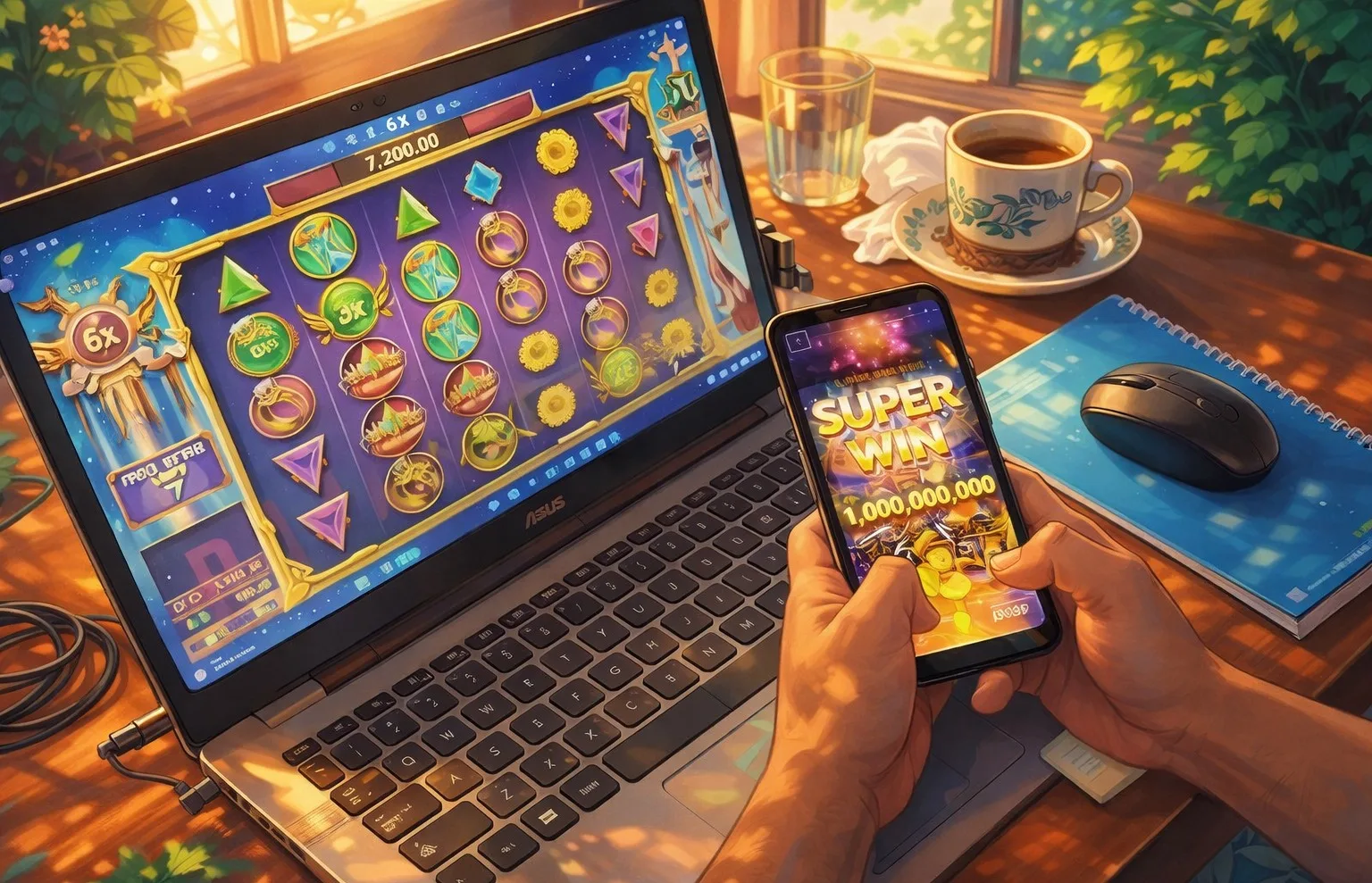 Ilustrasi gambar digital