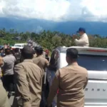 Presiden Republik Indonesia menggunakan Mobil Garuda meninjau dampak banjir Aceh Tenggara.//Foto istimewa