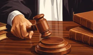 ilustrasi hukum Ilustrasi gambar digital