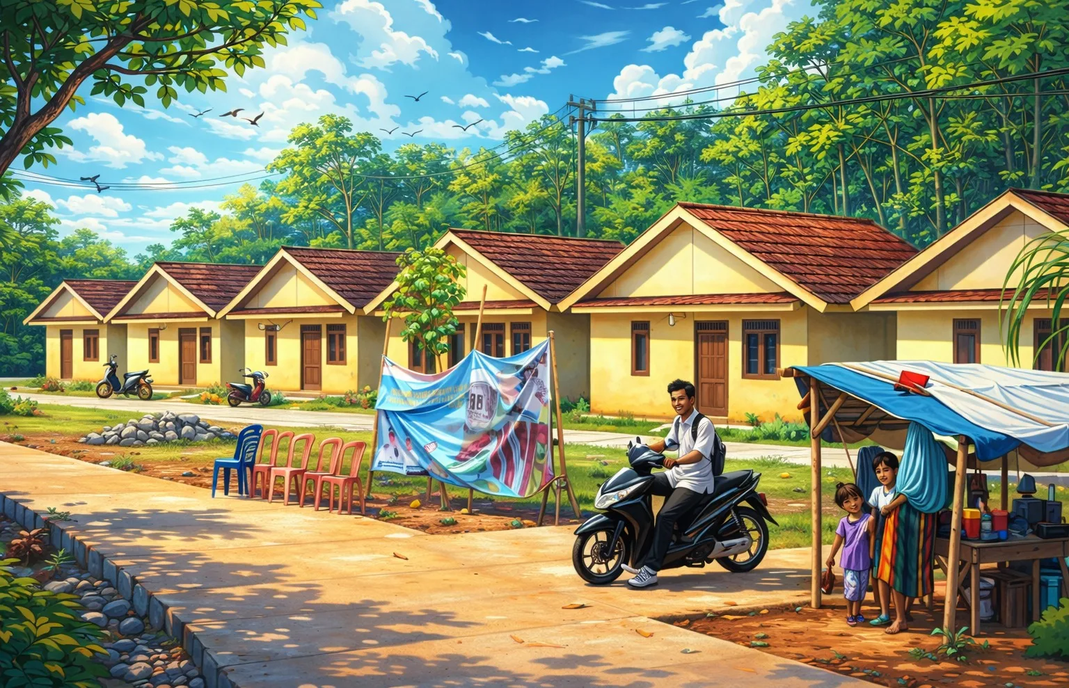 Ilustrasi gambar digital