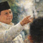 Presiden Republik Indonesia Prabowo Subianto.//Foto gambar digital