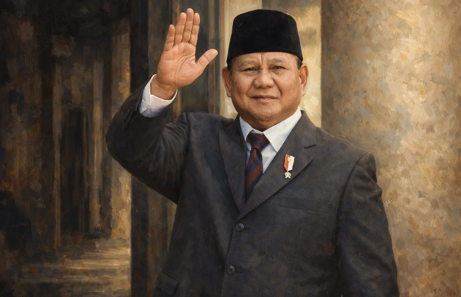 prabowo Foto olah digital Presiden Prabowo Subianto