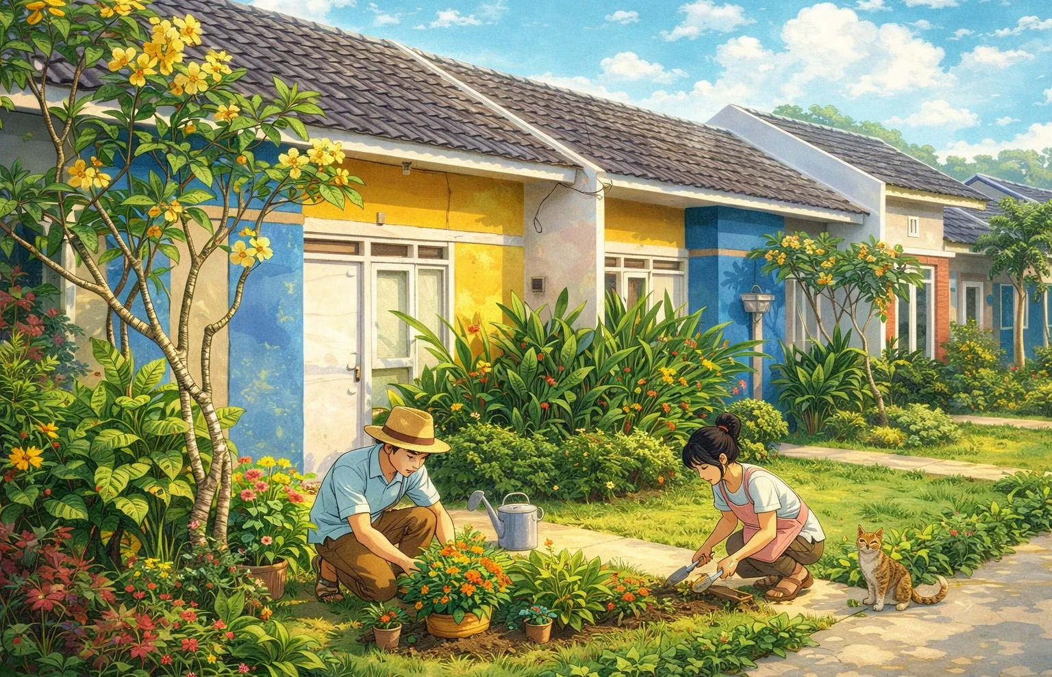 Ilustrasi gambar digital