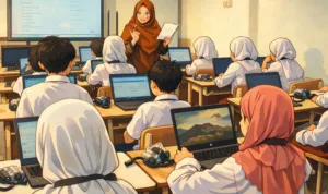 Ilustrasi gambar digital