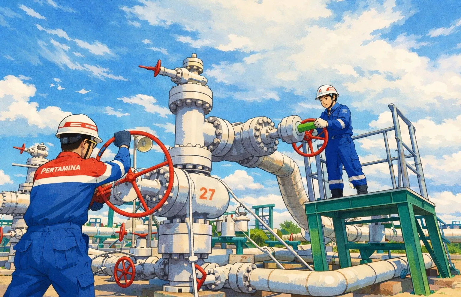 Ilustrasi gambar digital