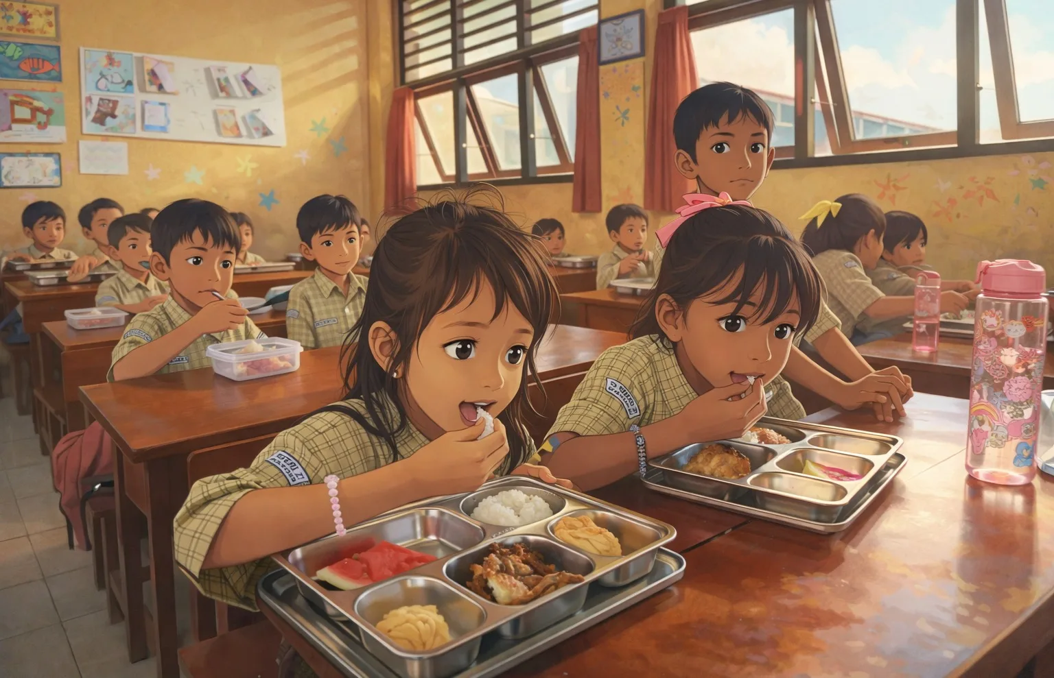 MBG Ilustrasi gambar digital