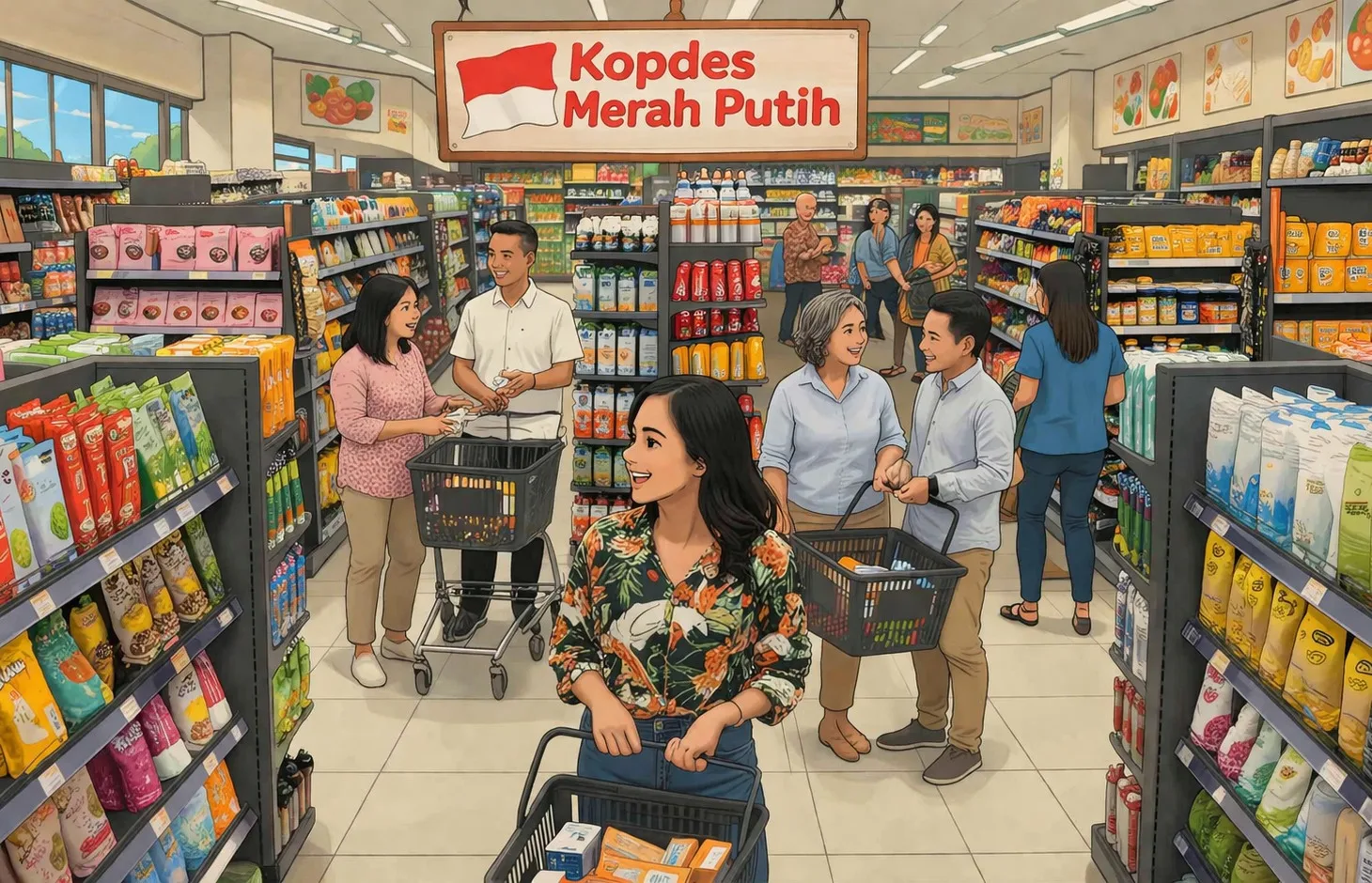 Ilustrasi gambar digital