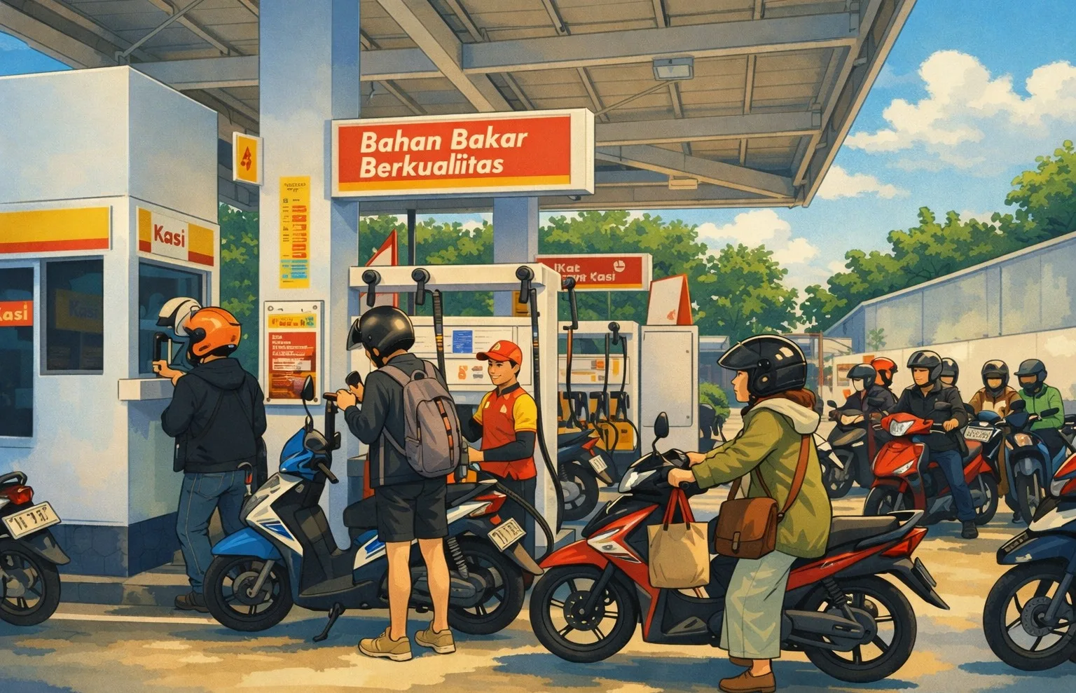 Ilustrasi gambar digital