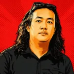 Foto olah digital Aktivis Andrie Yunus