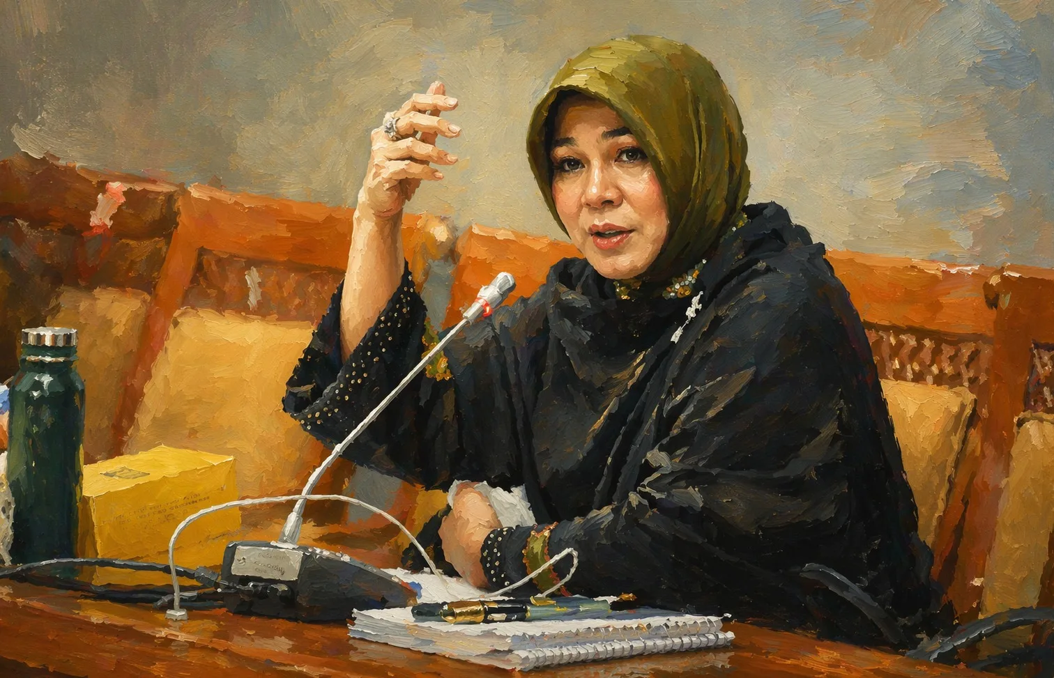 Wali Kota Banda Aceh, Illiza Sa’aduddin Djamal.//Foto olah digital