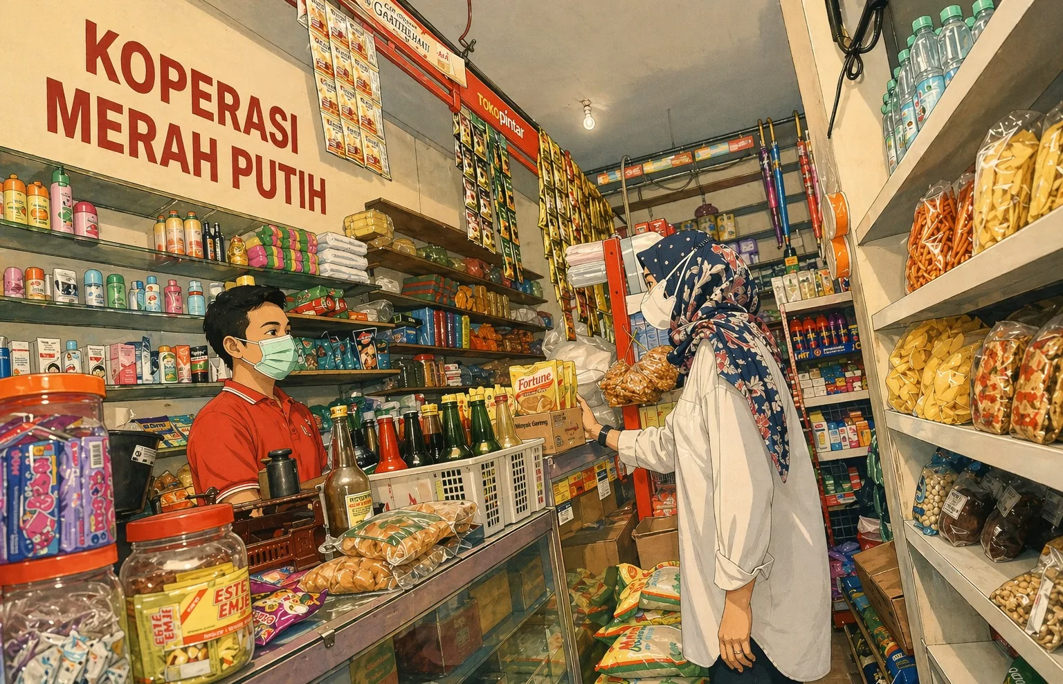 Ilustrasi gambar digital