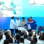 Foto istimewa Presiden RI Prabowo Subianto melakukan kunjungan kerja di Kabupaten Cilacap, Rabu (29/04/2026), untuk melakukan Peletakan Batu Pertama (Groundbreaking) 13 Proyek Hilirisasi Nasional Tahap 2 yang digelar secara serentak di berbagai wilayah Indonesia, dengan seremoni utama berlangsung di Cilacap yaitu Pembangunan Fasilitas Kilang Gasoline milik Pertamina.*