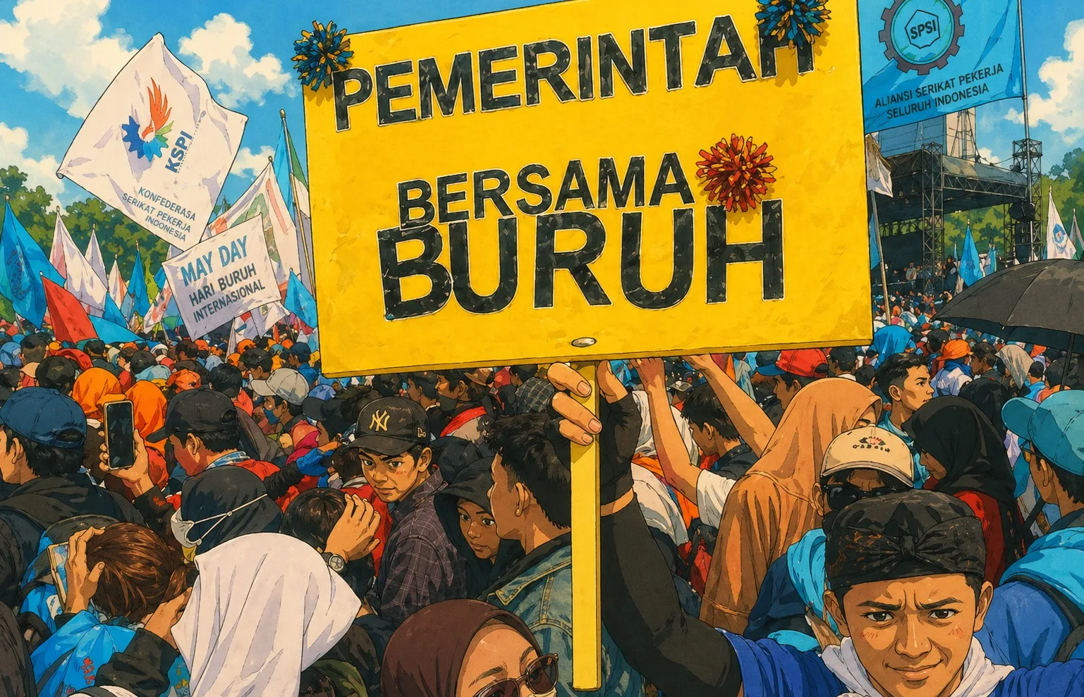 Ilustrasi gambar digital