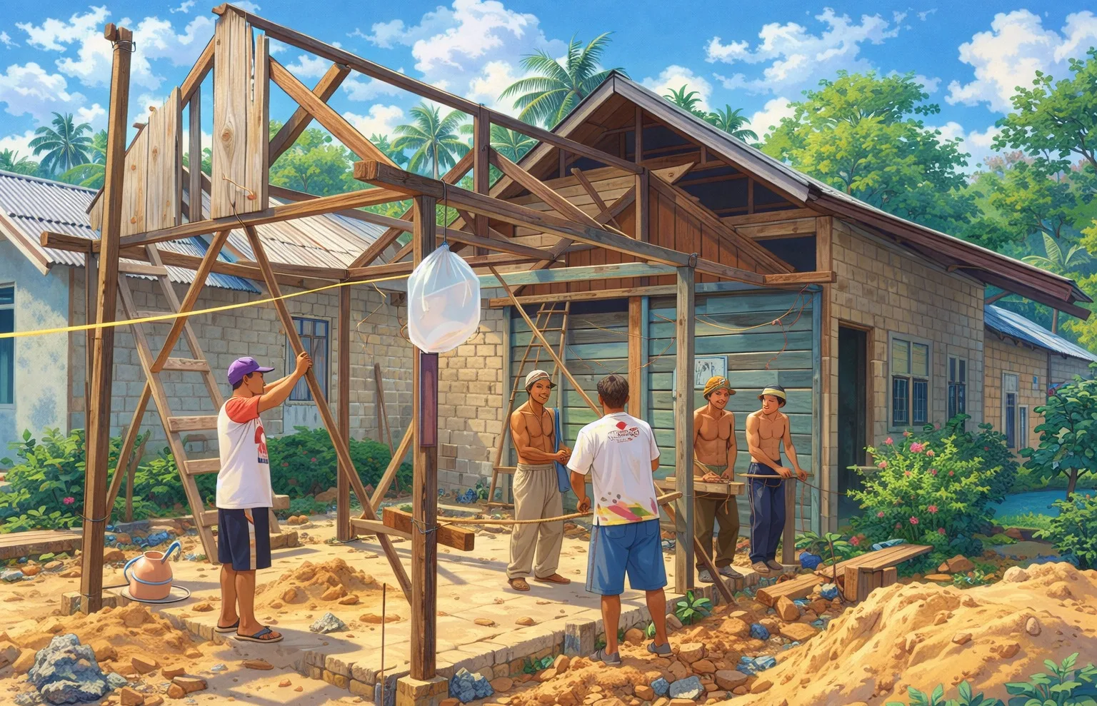 Ilustrasi gambar digital