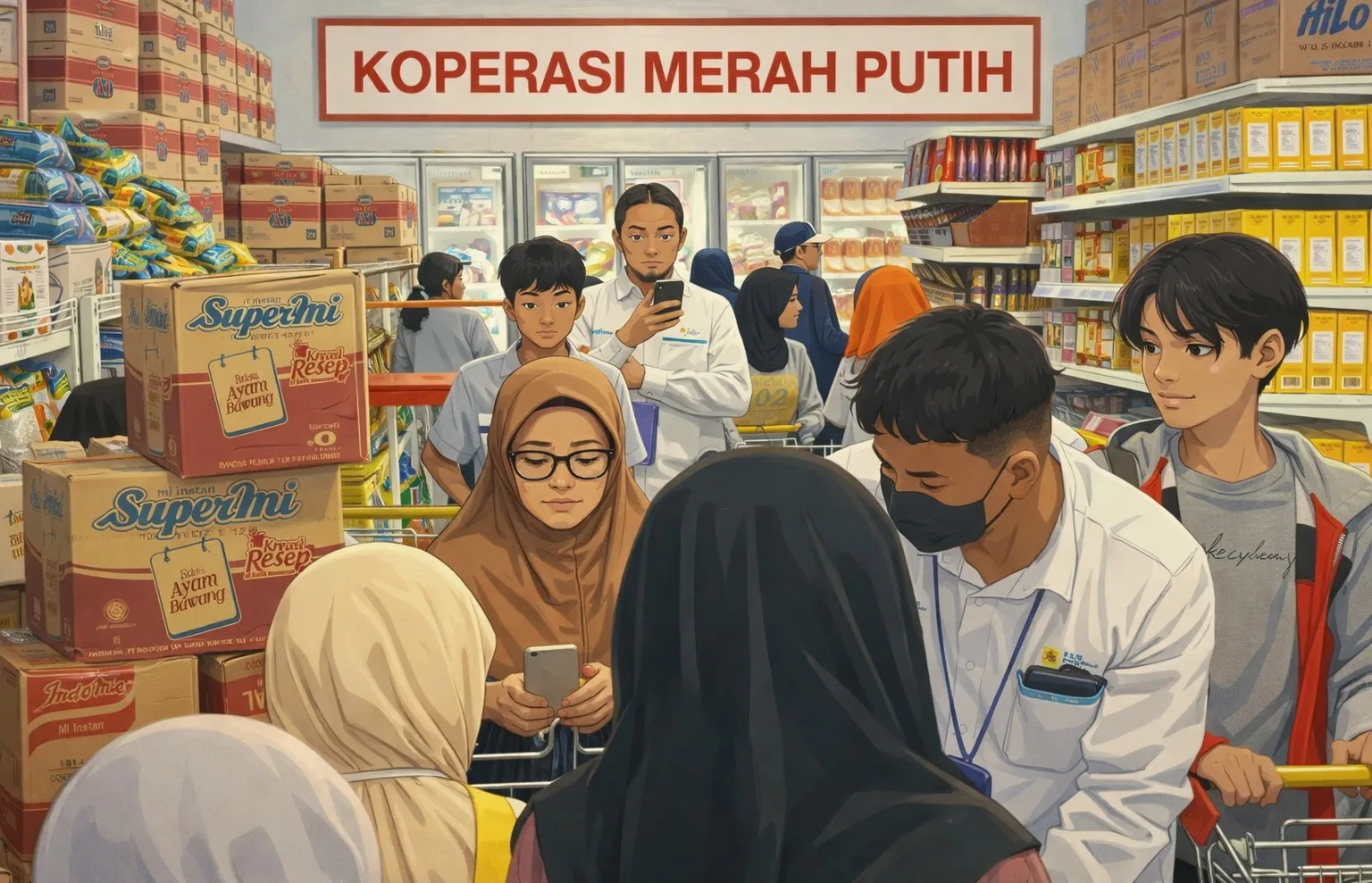 Ilustrasi gambar digital