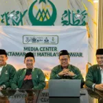 Istimewa Panitia saat jumpa pers di Media Center Muktamar XXI.*