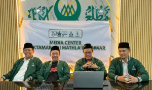 Istimewa Panitia saat jumpa pers di Media Center Muktamar XXI.*