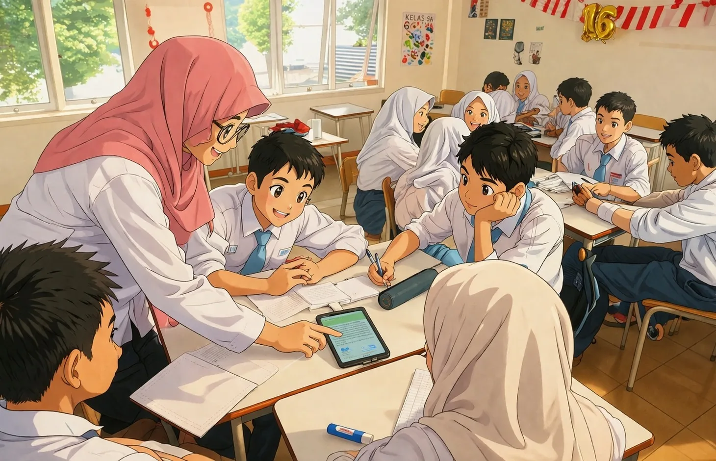 Ilustrasi gambar digital