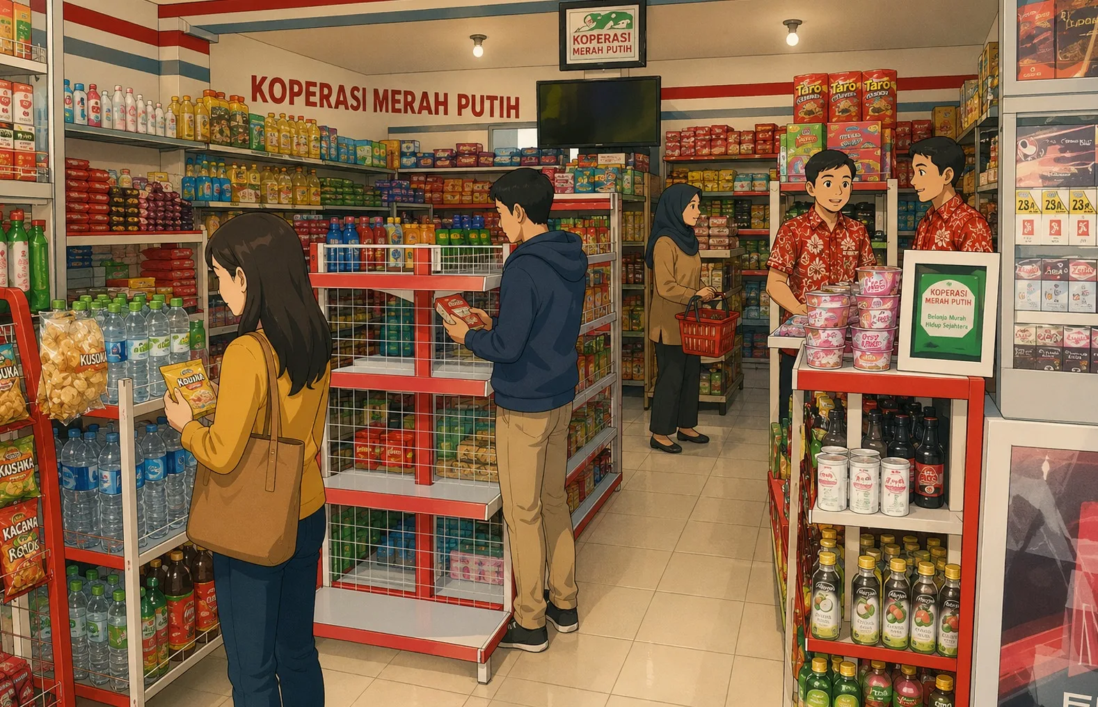 Ilustrasi gambar digital