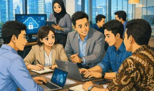 Ilustrasi gambar digital