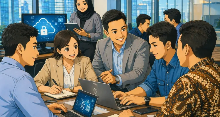Ilustrasi gambar digital