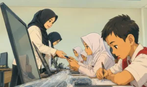 Ilustrasi gambar digital