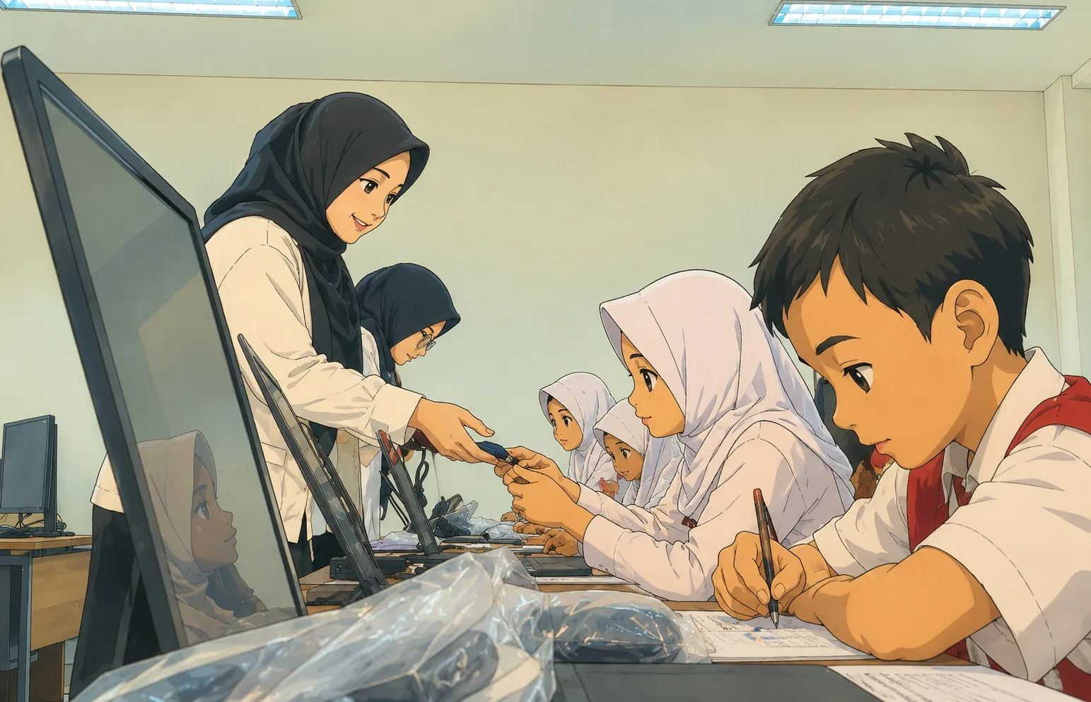 Ilustrasi gambar digital