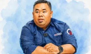 Peneliti Poltracking Indonesia, Ahmad Zia Fitrahudin.//Foto olah digital