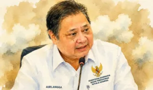 Airlangga Hartarto Menteri Koordinator Bidang Perekonomian, Airlangga Hartarto.//Foto olah digital