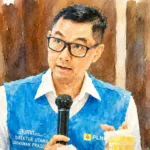 Foto olah digital Direktur Utama PLN, Darmawan Prasodjo.
