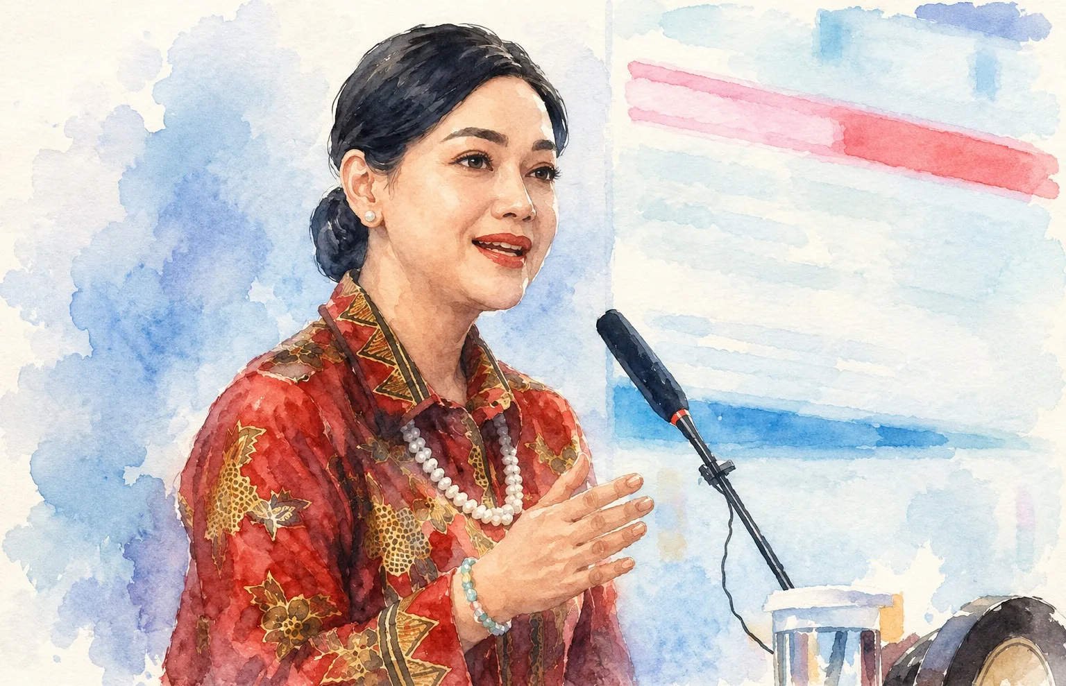 Ketua Dewan Komisioner OJK, Friderica Widyasari Dewi.//Foto olah digital