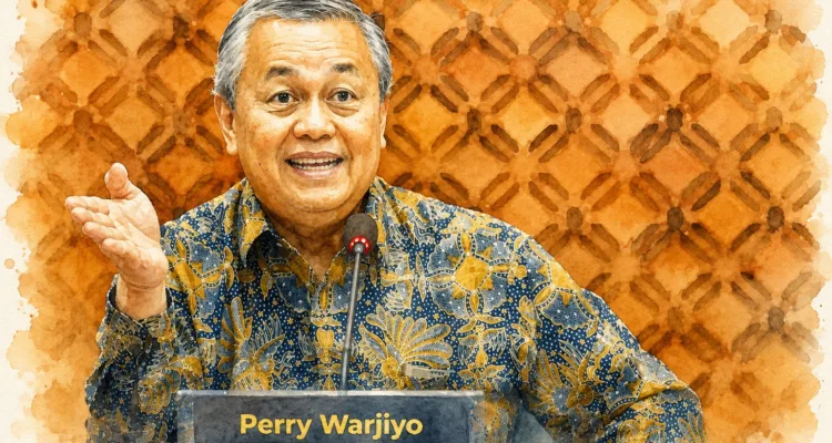 Gubernur Bank Indonesia, Perry Warjiyo.//Foto olah digital