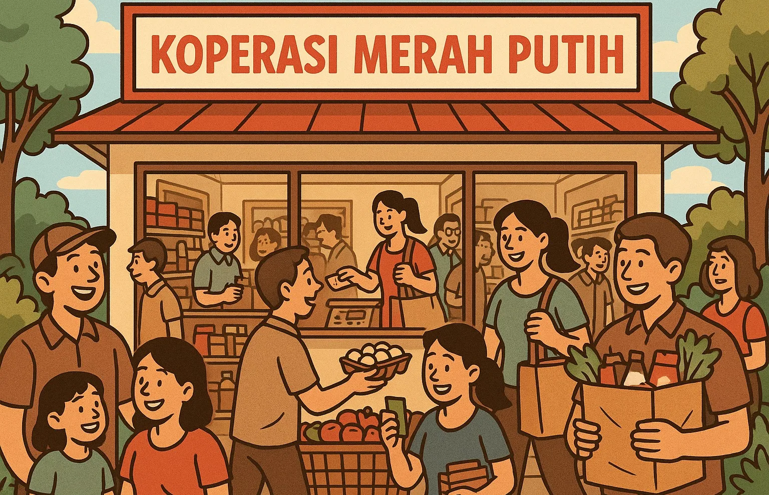 Ilustrasi gambar digital