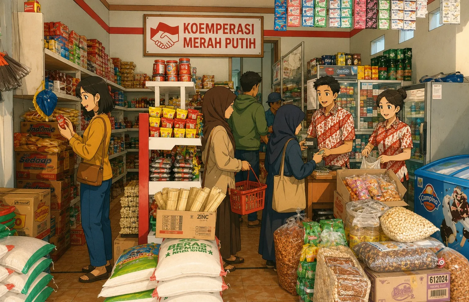 Ilustrasi gambar digital