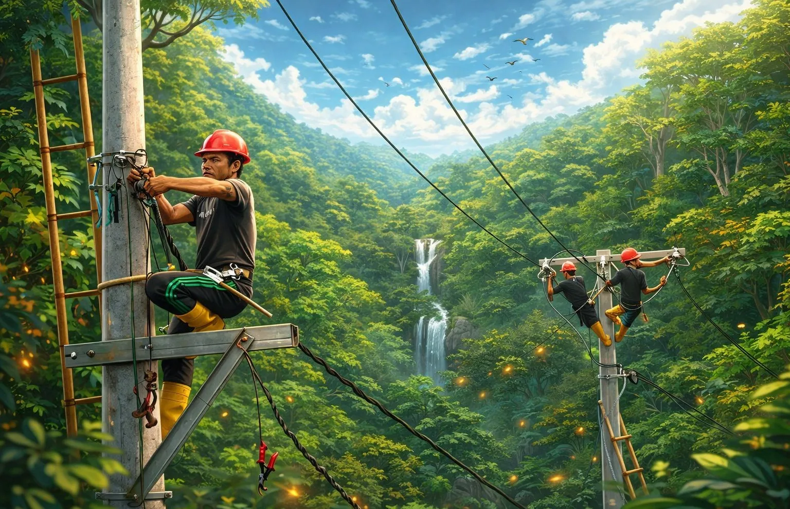 Ilustrasi gambar digital